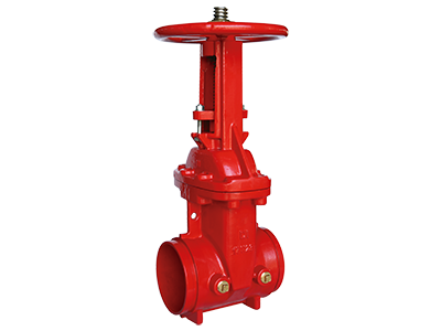 OS&Y Grooved End Gate Valve